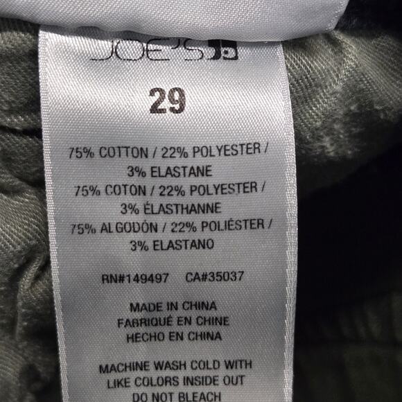 Joe's Men's The Asher Slim Fit Kinetic Soft Skinny Jeans Hess Size 29x31 - Picture 4 of 10